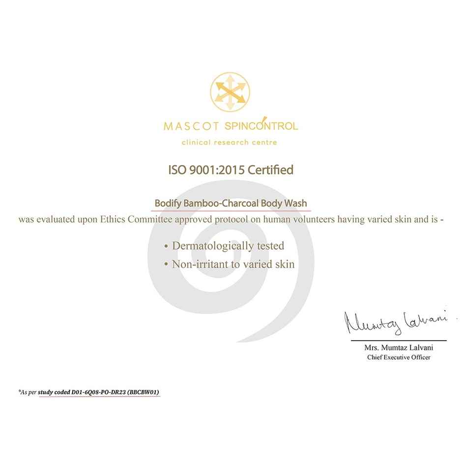 Bodify Bamboo Charcoal Body Wash