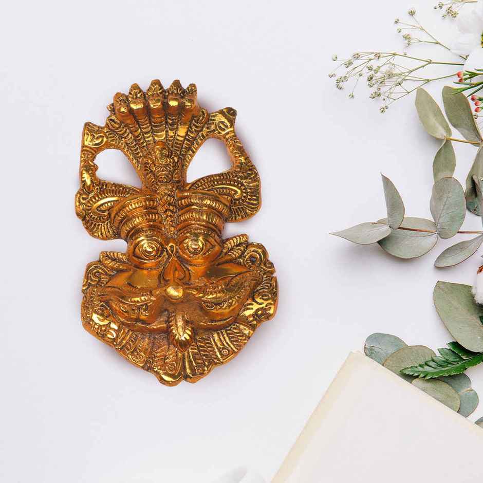 Nagraj Face Nazar Battu | Gold Polish | Devnidhi
