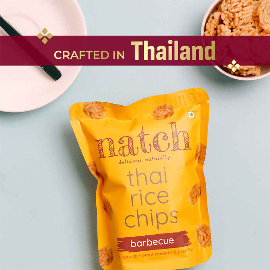 Natch Barbecue Thai Rice Chips | No Palm Oil | Healthy Snacks