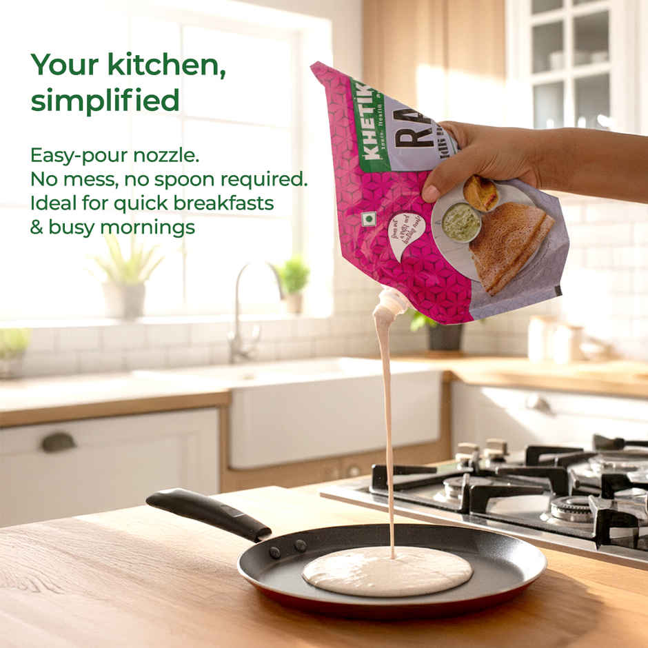 Khetika Ragi Millet Dosa Batter