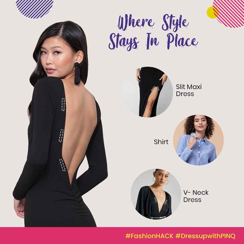 Pinq Polka Fashion Tape Double Sided-Transparent