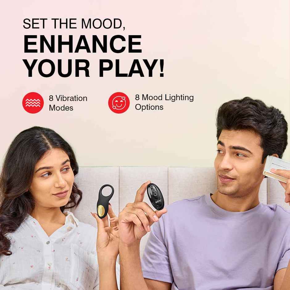 Skore Vibrating Ring | Buzzz With Remote For Him And Her