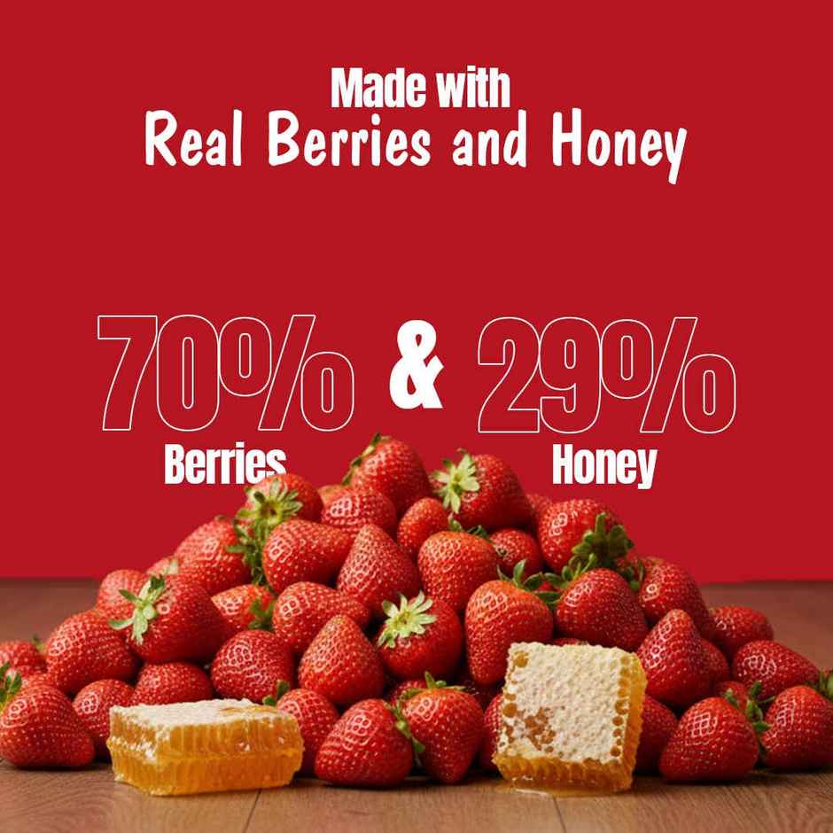 Eatopia Healthy Strawberry Honey Jam (No Refined Sugar & Preservatives )