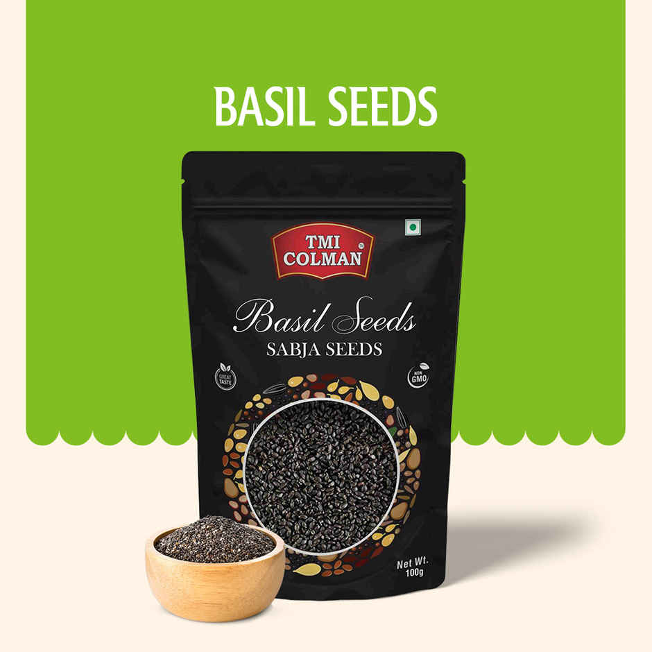 TMI COLMAN Basil Seeds/Sabja Seeds