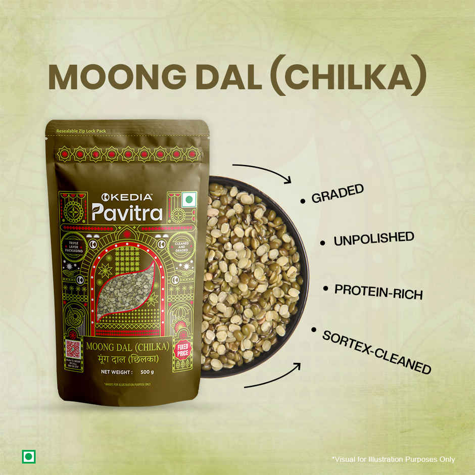 Kedia Pavitra Moong Dal Chilka