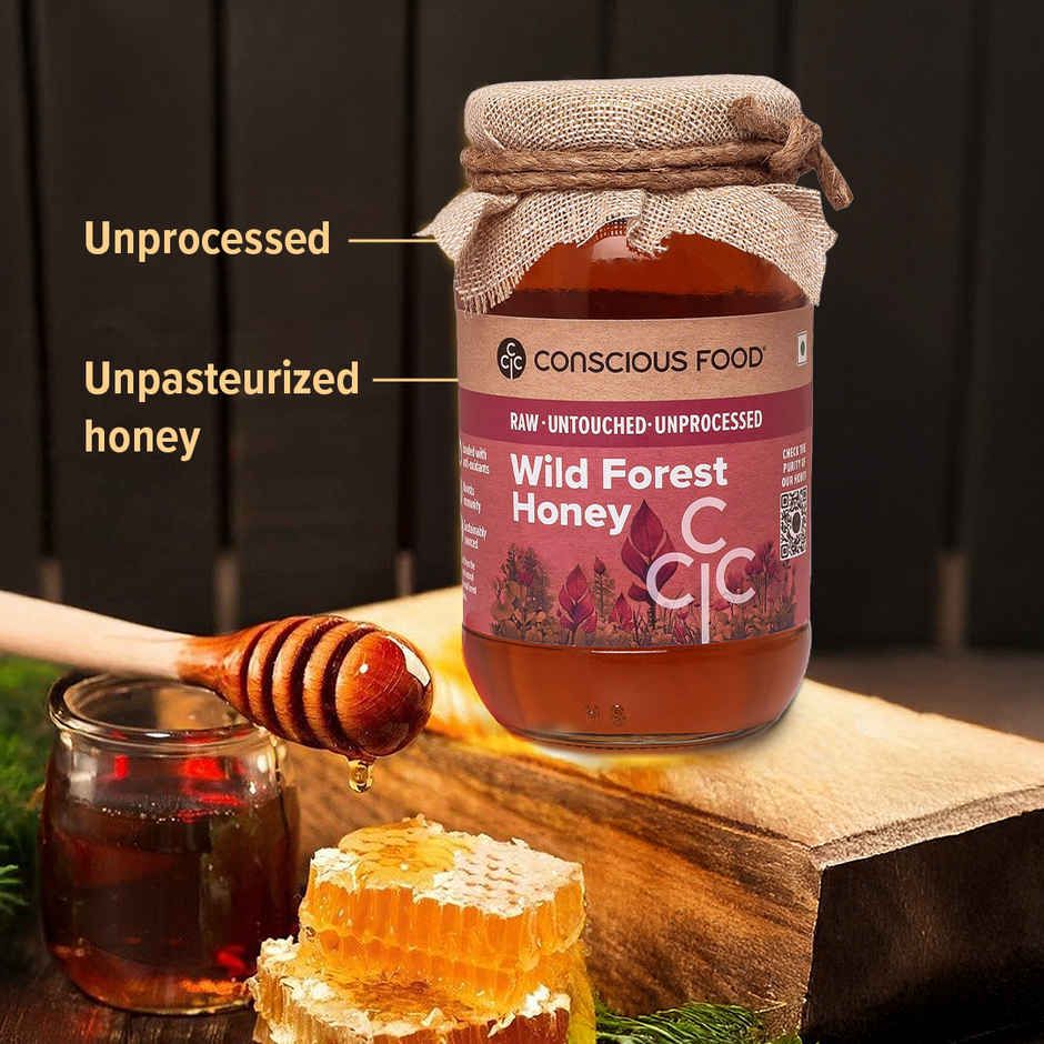 Conscious Food Wild Forest Honey - Natural & Pure