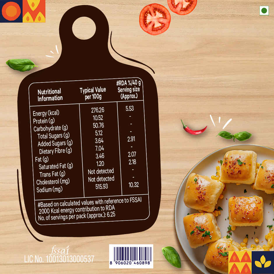 Harvest Gold Zero Maida Pav