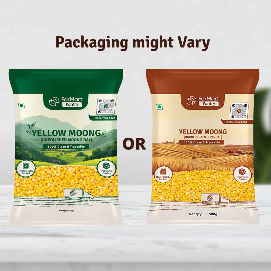 FarMart Pantry Yellow Moong Dal Split