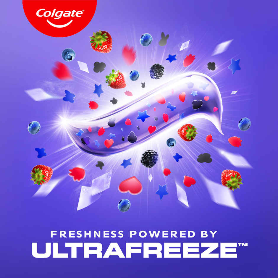 Colgate MaxFresh Berry Magic Fluoride Toothpaste | Berry Flavoured Gel
