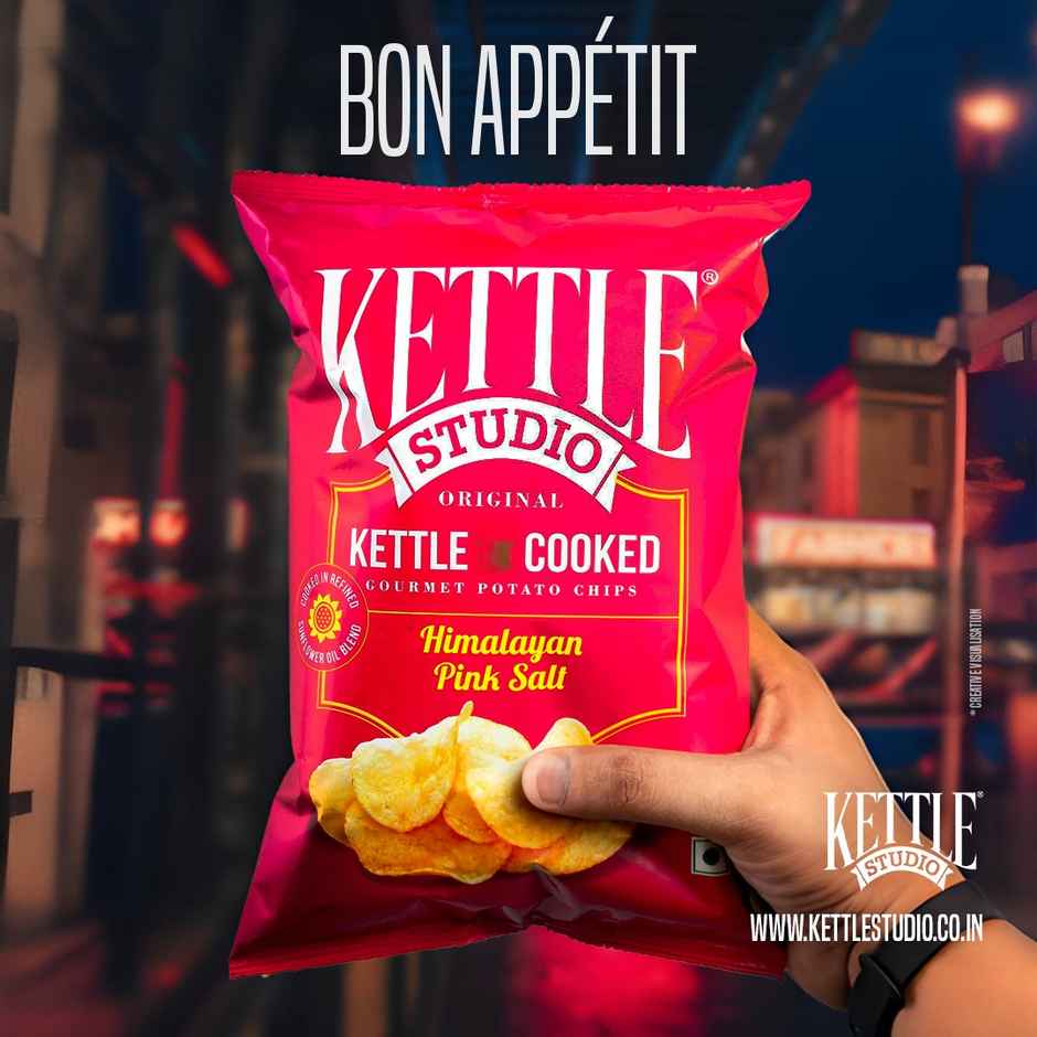 Kettle Studio Himalayan Pink Salt Potato Chips