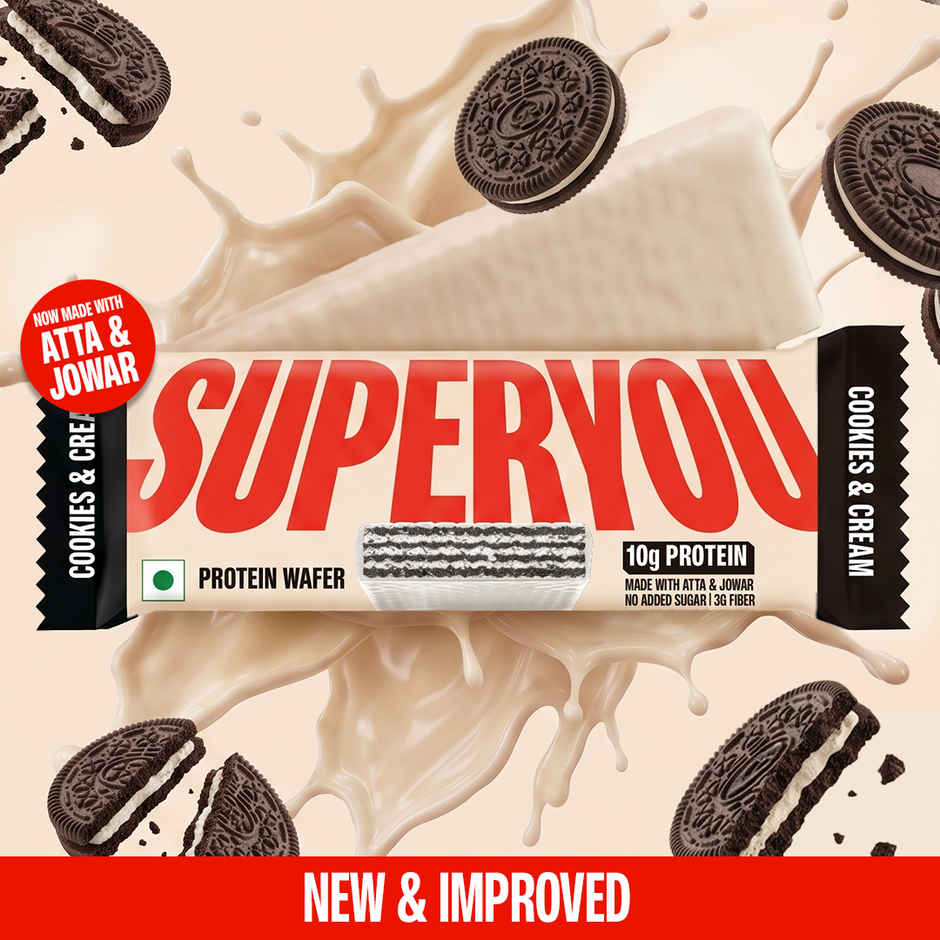 Superyou Cookies & Cream Protein Bar Combo   