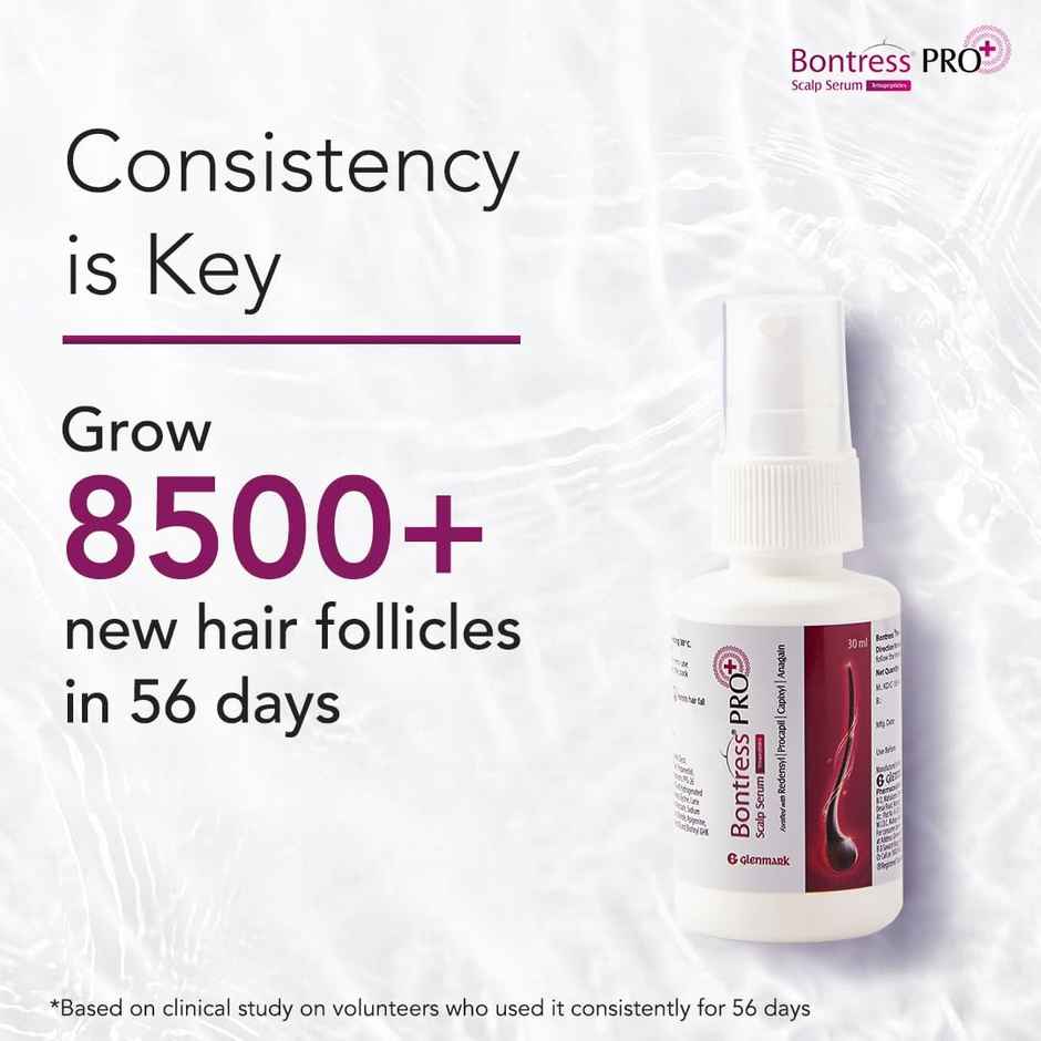 Bontress Pro + Scalp Serum 30 Ml|Fortified With Redensyl,Procapil,Capixly & Anagain