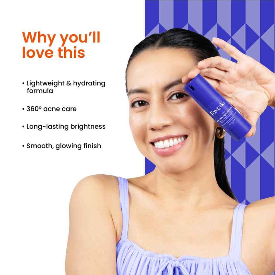 Foxtale 0.15% Retinol Night Face Serum