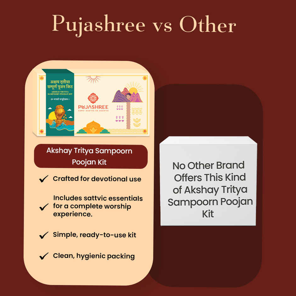 Akshaya Tritiya Sampooran Poojan Kit | Pujashree