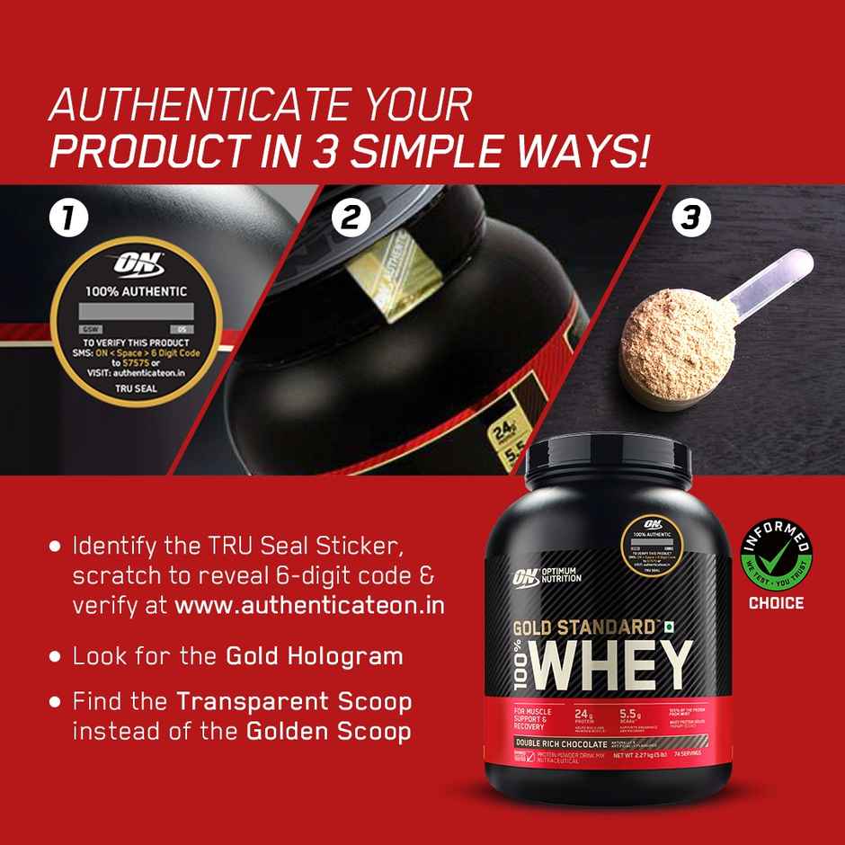 Optimum Nutrition Gold Standard Complete Whey Protein Powder - Mocha Cappuccino