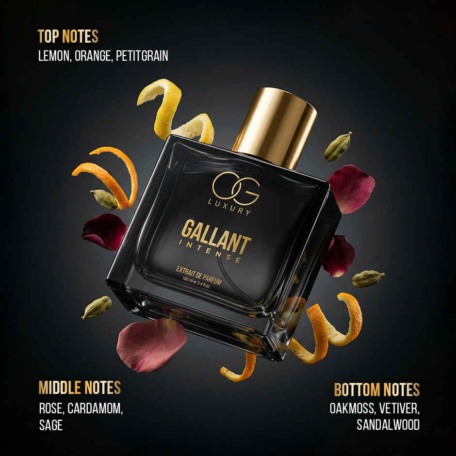 OG Luxury Gallant Intense Extrait De Parfum| Long Lasting| Premium Perfume For Men
