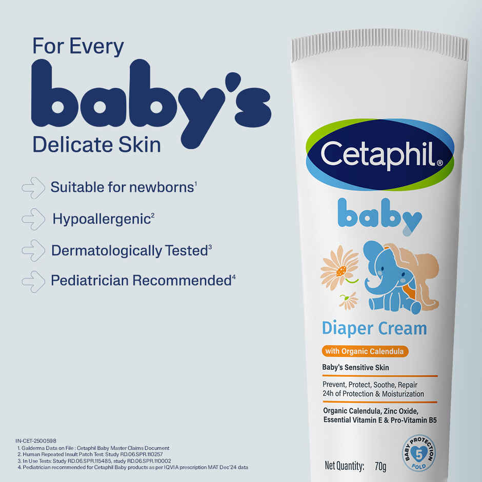 Cetaphil Baby Diaper Cream with Organic Calendula