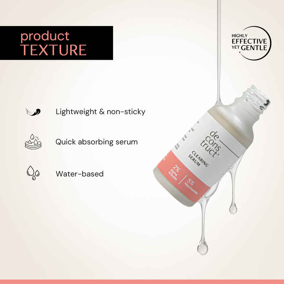 Deconstruct 5% Niacinamide Serum | Fades Pigmentation & Acne Marks