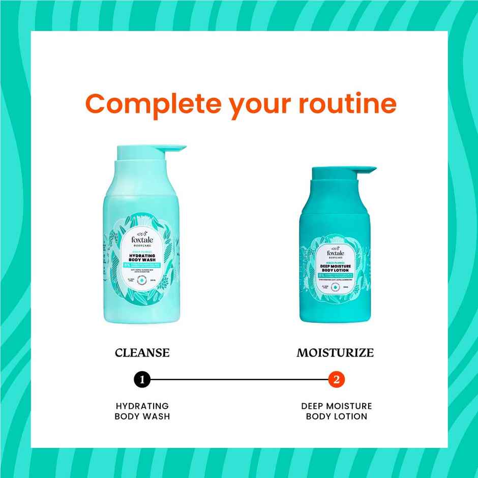 Foxtale Hydrating Body Lotion with Hyaluronic Acid & Ceramides