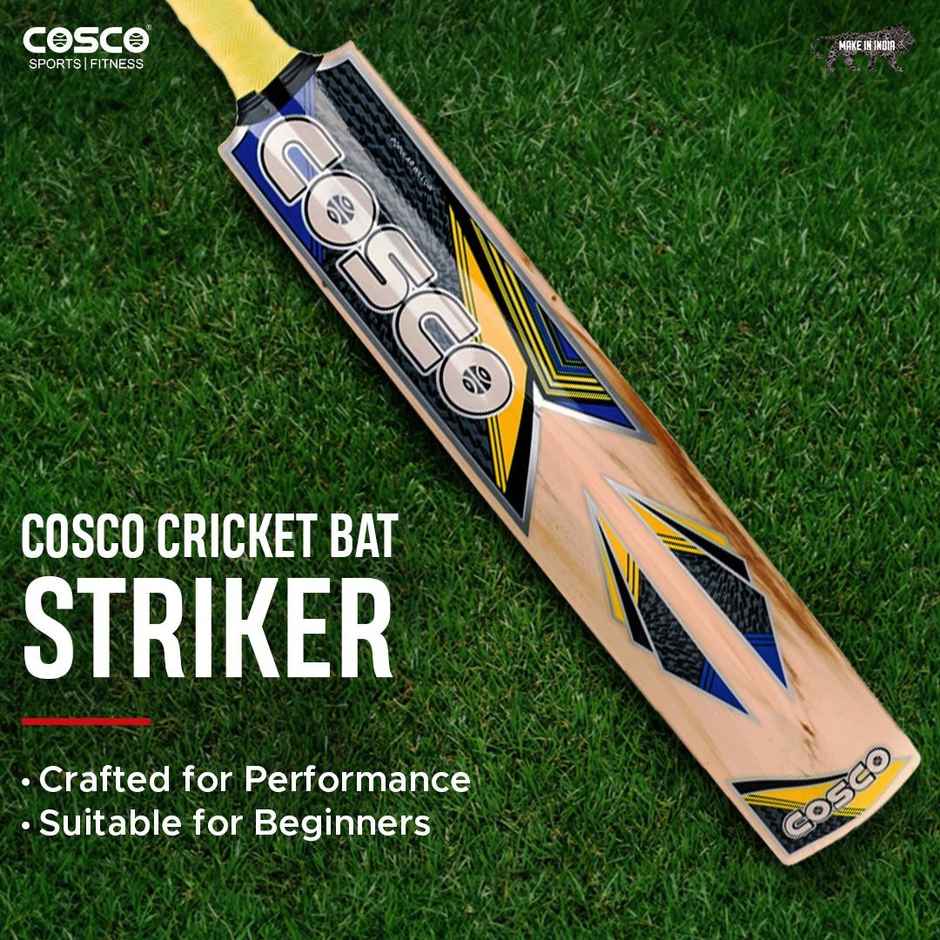 Cosco Bat Striker Full, Popular Willow Cricket Tennis Bat|Size-Full|Made In India