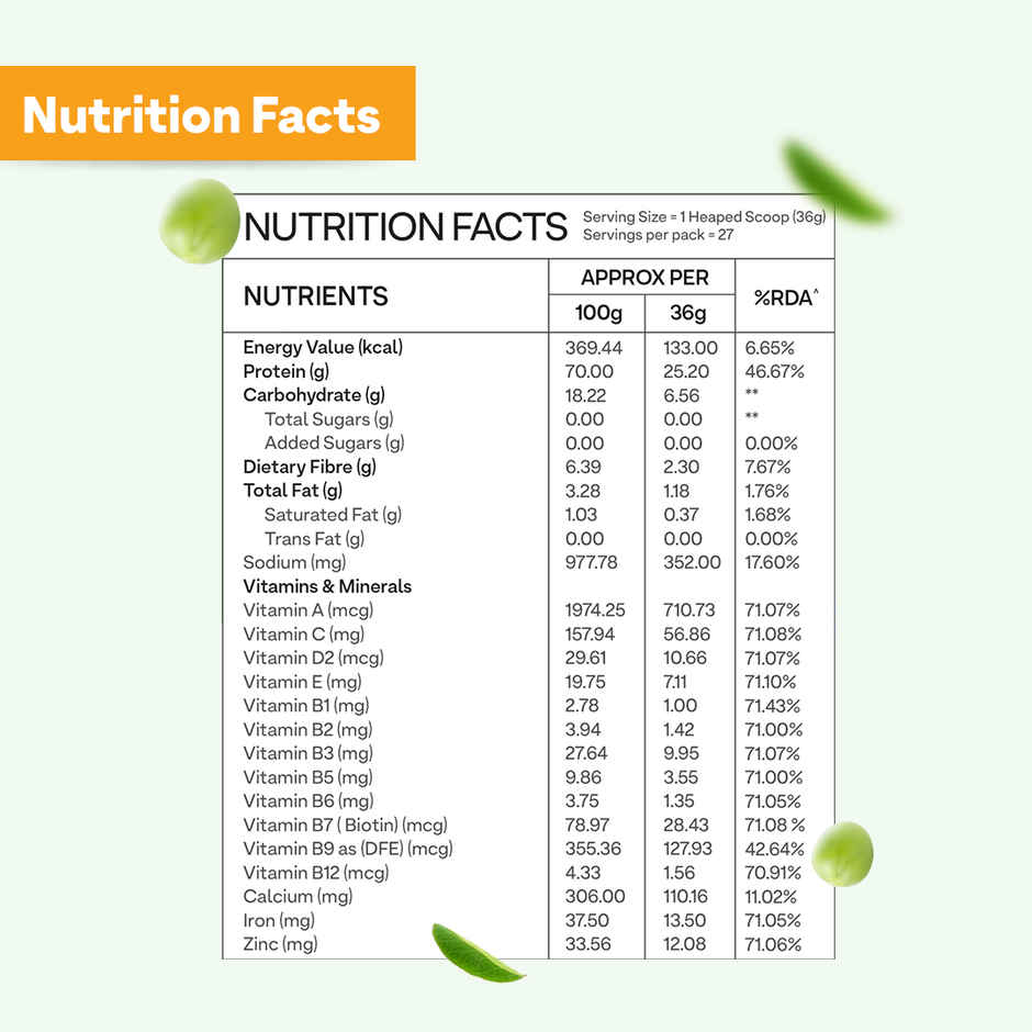 Oziva Bioactiv Plant Protein , Chocolate