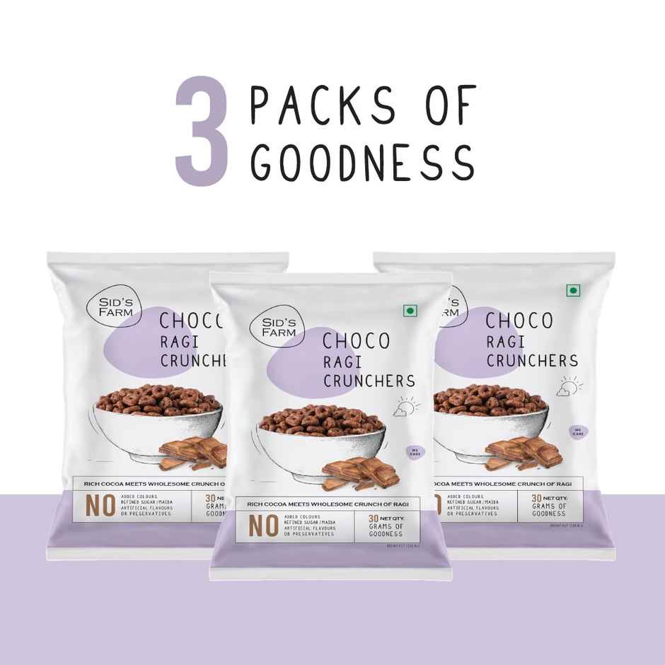 Sid's Farm Choco Ragi Crunchers