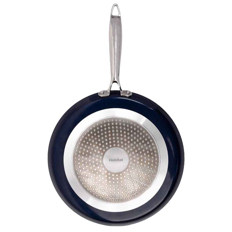Habitat Ceramic Tawa With Ss Handle Xtreme Coating 28 Cm