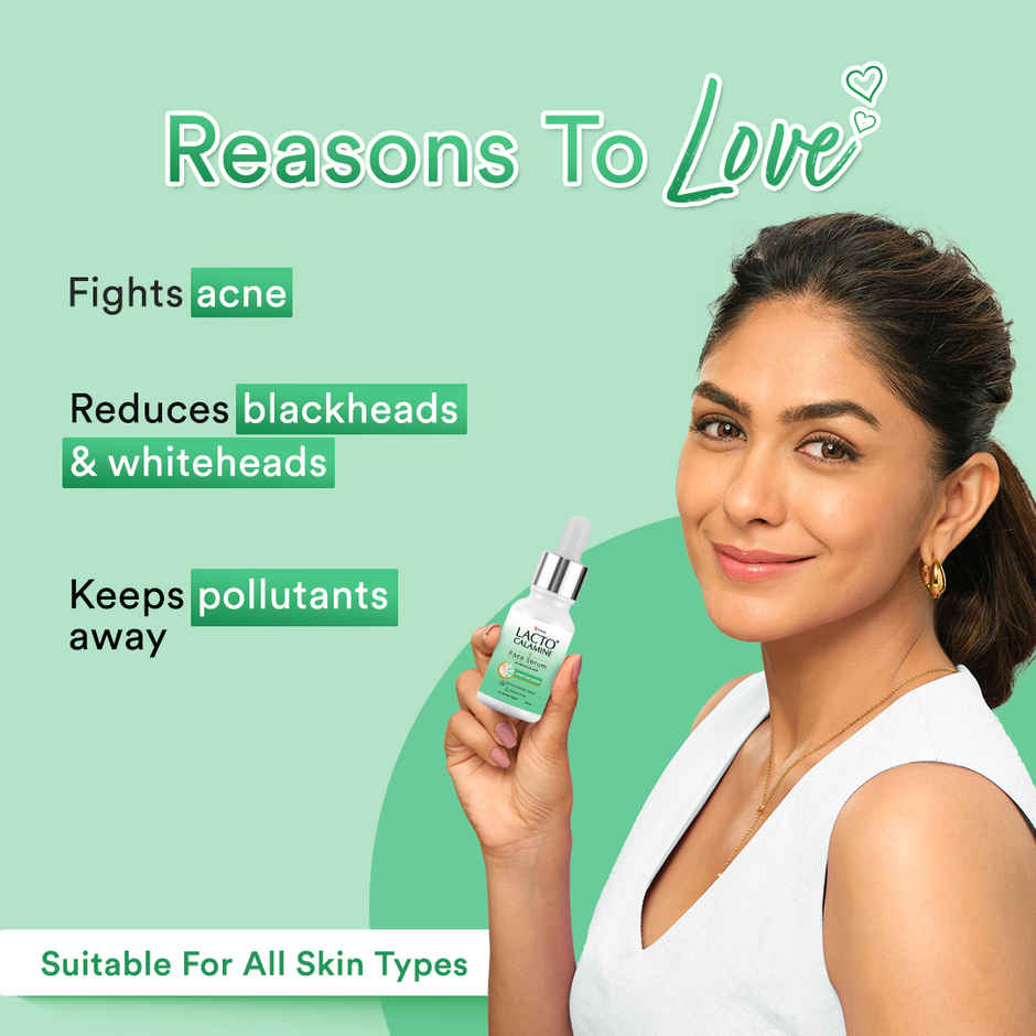 Lacto Calamine 2% Salicylic Acid Face Serum, For Fighting Acne & Acne Marks. Suitable