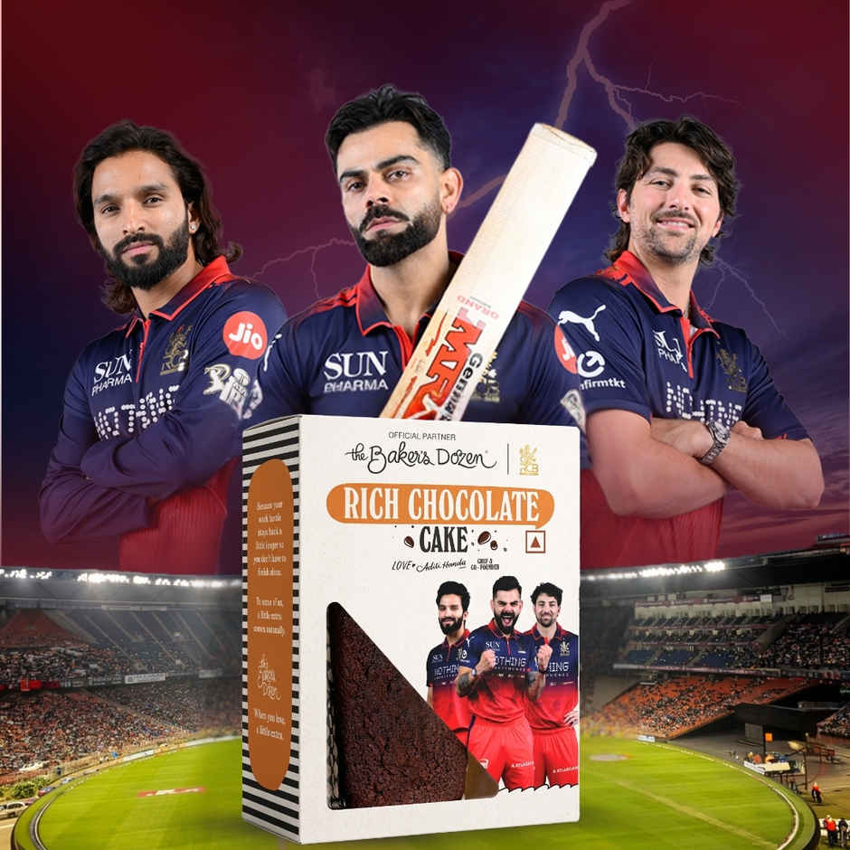 The Baker's Dozen Rich Chocolate Cake | Choco Cake | Bakery Delight | Made with Cocoa Powder