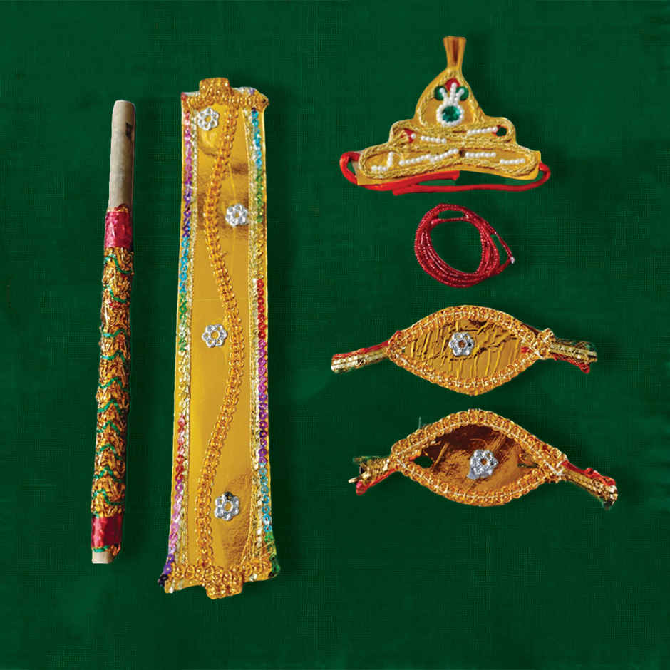 Krishna Jewellery Set for Kids | Krishna Janmastami Special (House Of Festivals)