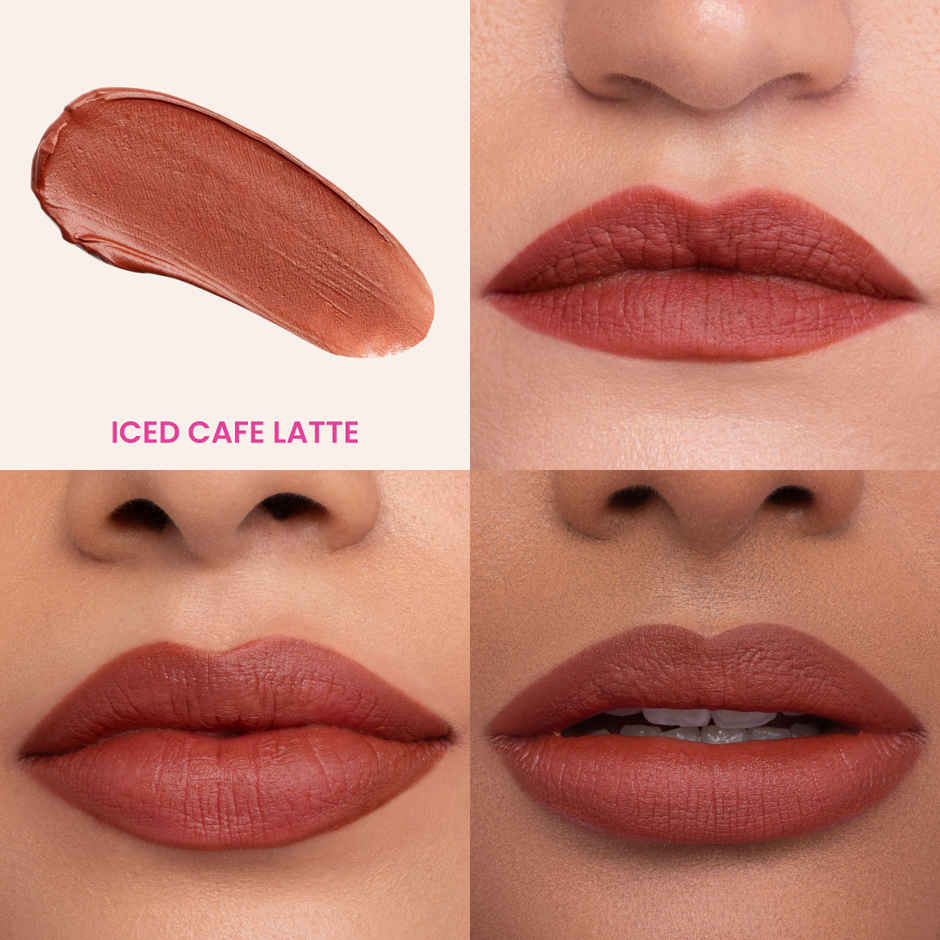 Typsy Beauty Pout Cloud Matte Lip Balm Iced Cafe Latte