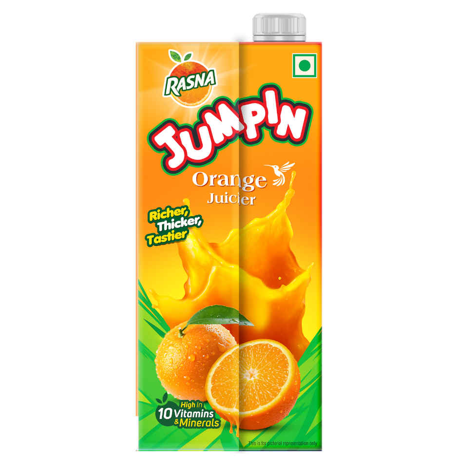 Rasna Jumpin Tetrapack | Orange