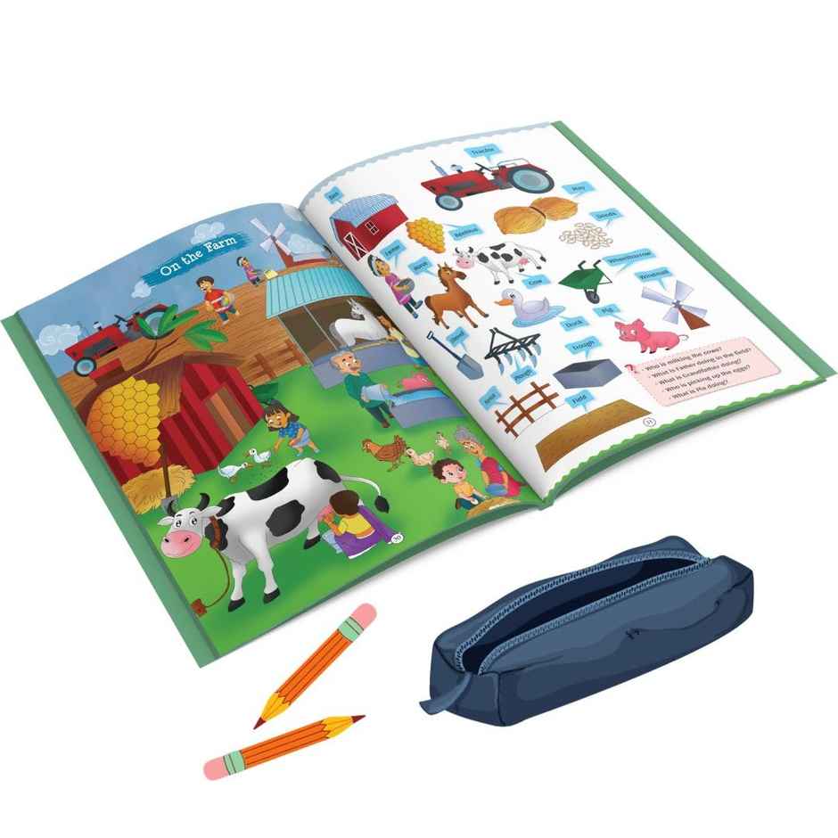 Picture Talk and Conversation Book for Kids (Colourful Pictures)