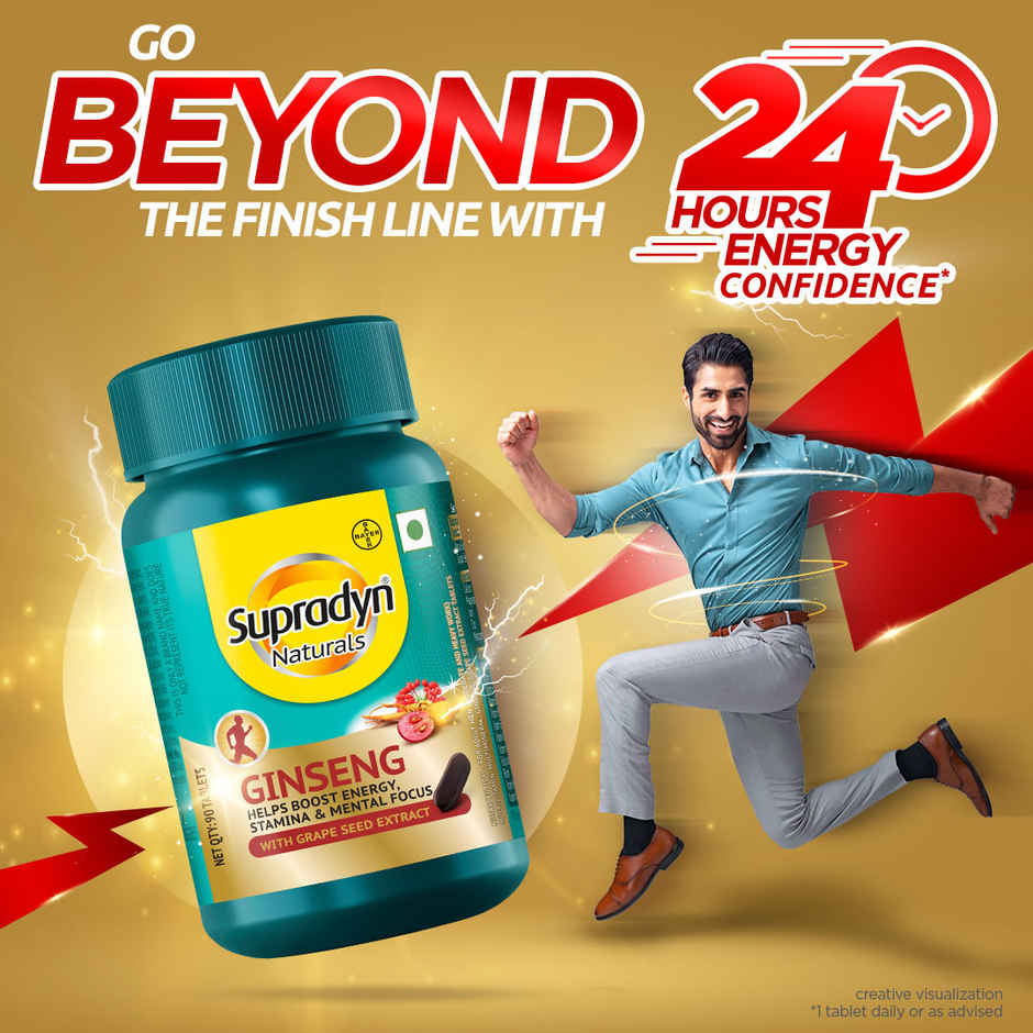 Supradyn Naturals Ginseng Multivitamin For Men 30 Tablets