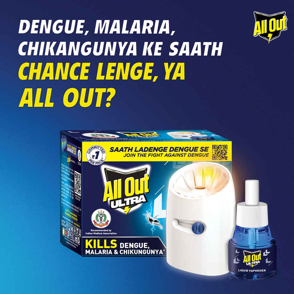 All Out Ultra | Mosquito Repellent Refill | Machine Not Included