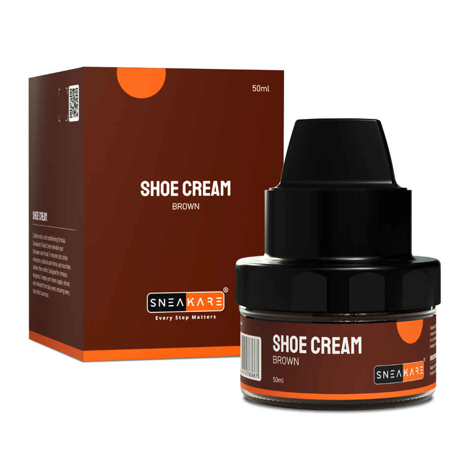 Sneakare Shoe Cream Brown