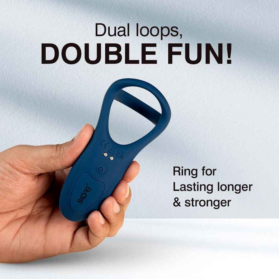 Skore Waves Mutual Satisfaction Vibrating Ring Massager