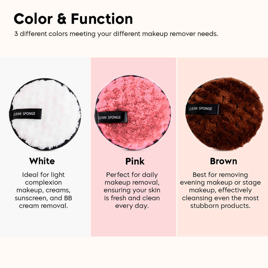 Gleva Reusable Cleansing Makeup Remover Pad