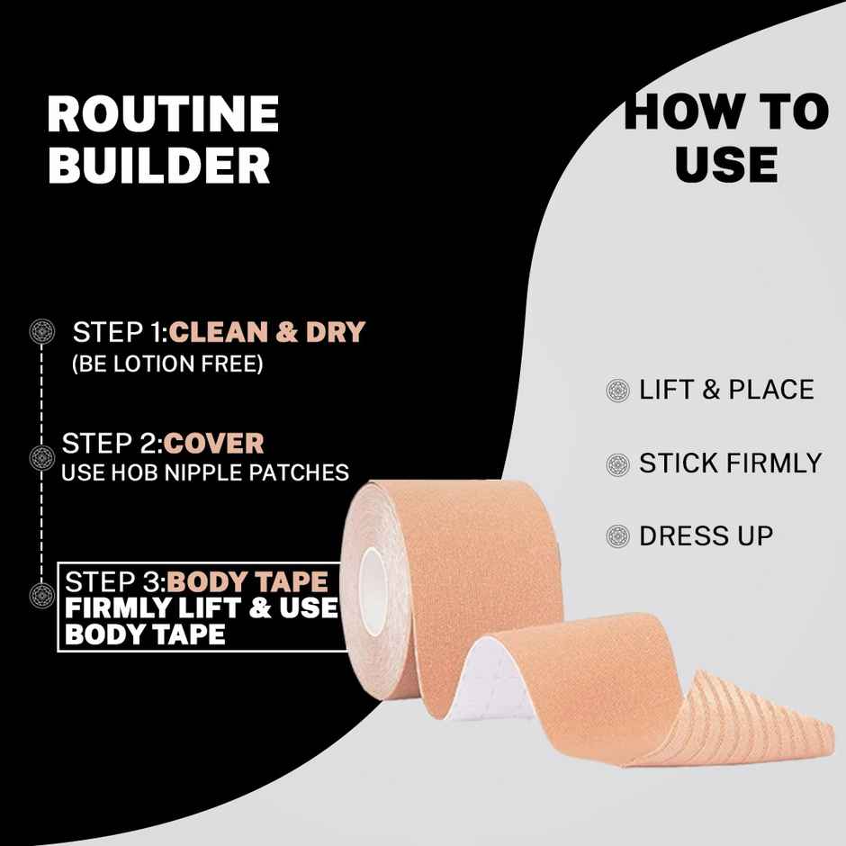 House of Beauty Breast & Body Tape 2 Inch | Natural Lift & Body Coverage