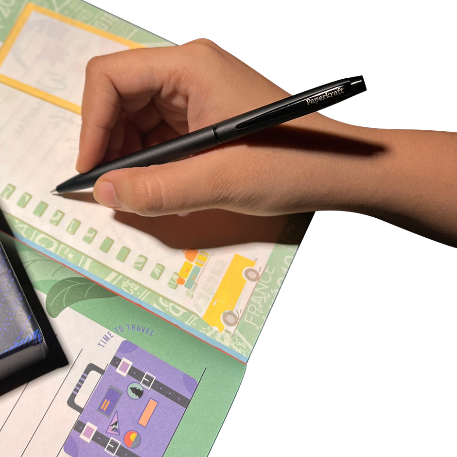 Premium Notebook + Ball Pen | Paperkraft