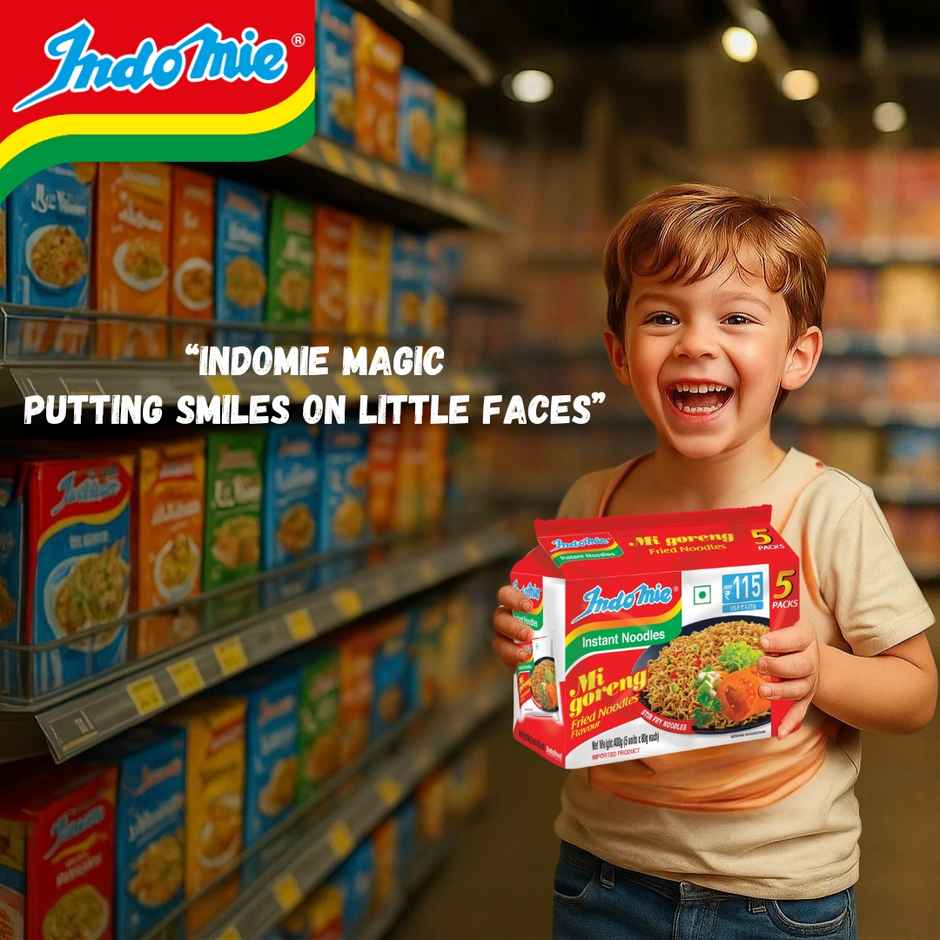 Indomie Instant Noodles Mi Goreng Flavour Family Packs