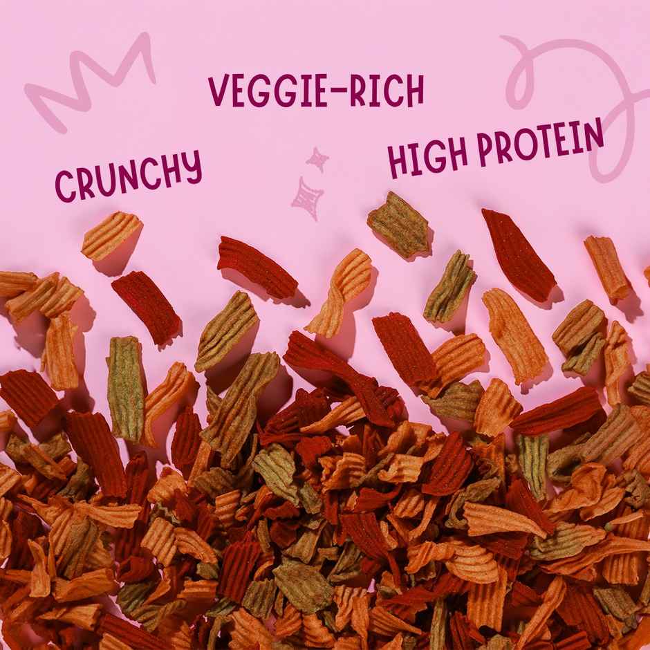 Troovy High Protein Mix Veggie Chips | No Palm Oil, No Chemicals
