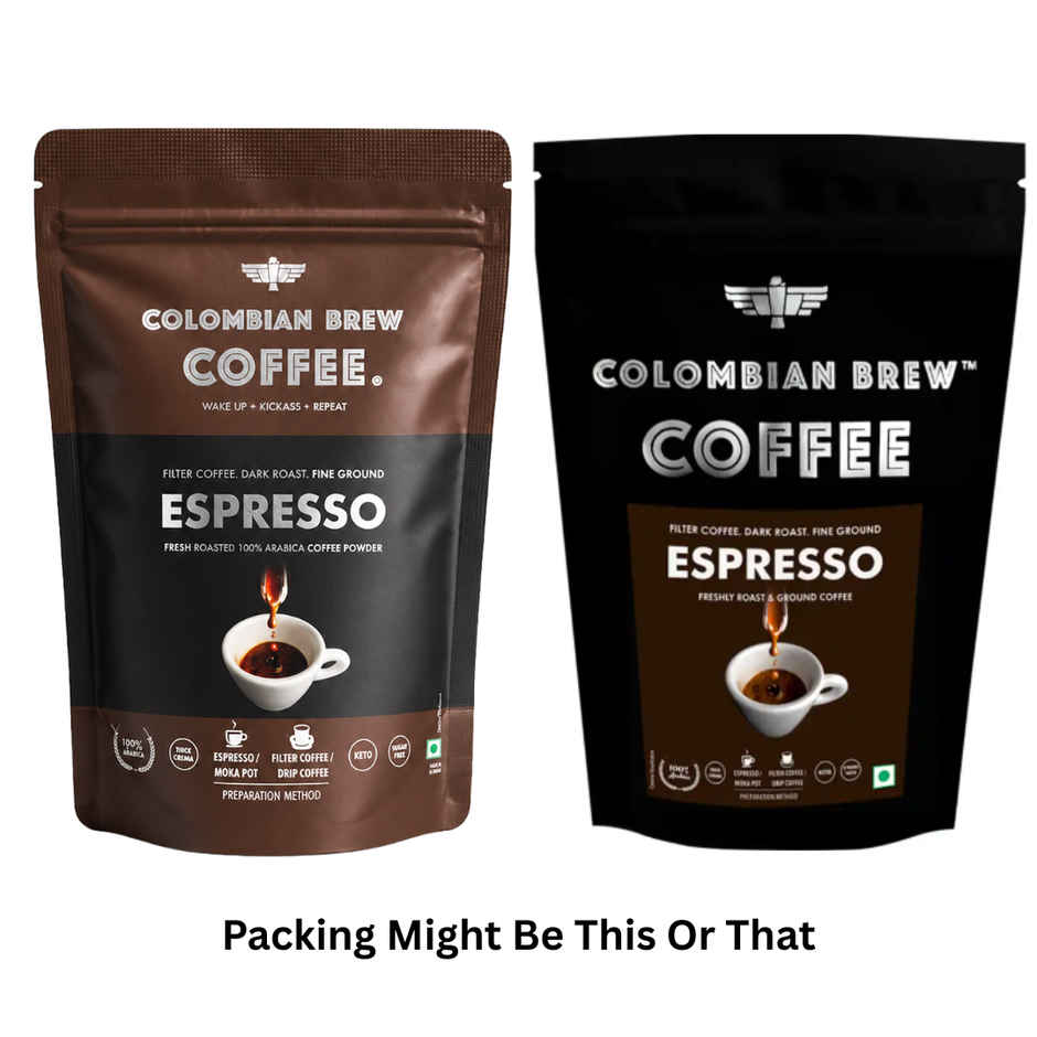 Colombian Brew Espresso Filter Coffee Powder