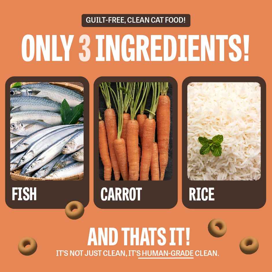 Petrcux Fish & Carrot Cat Treats