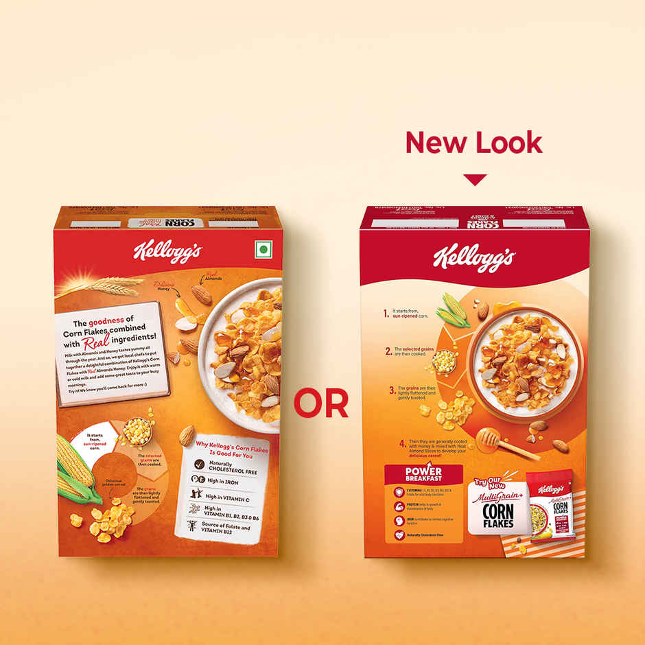 Kellogg's Almond and Honey Corn Flakes