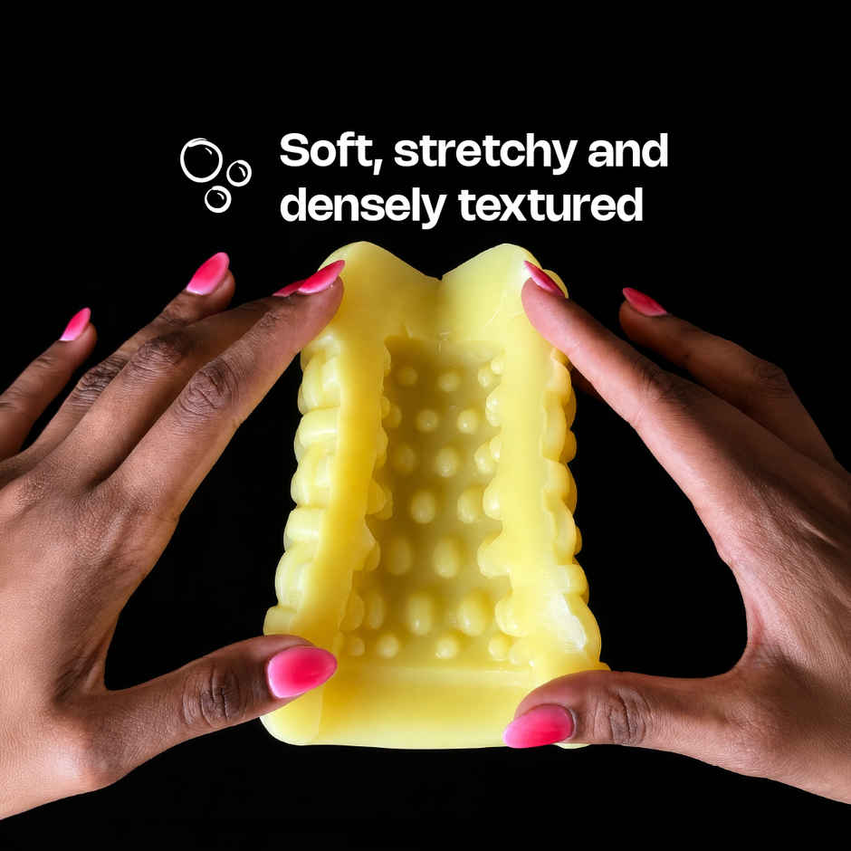 Leezu's Sultaan Stroker Personal Massager with Water Based Lubricating Gel