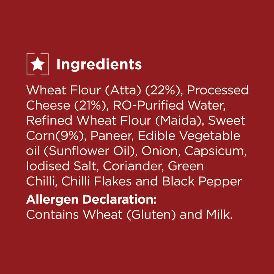 iD Fresh Cheese and Corn Paratha