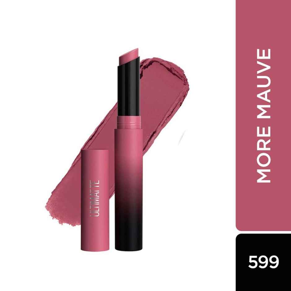 Maybelline Color Sensational Ultimattes Lipstick, 599 More Mauve