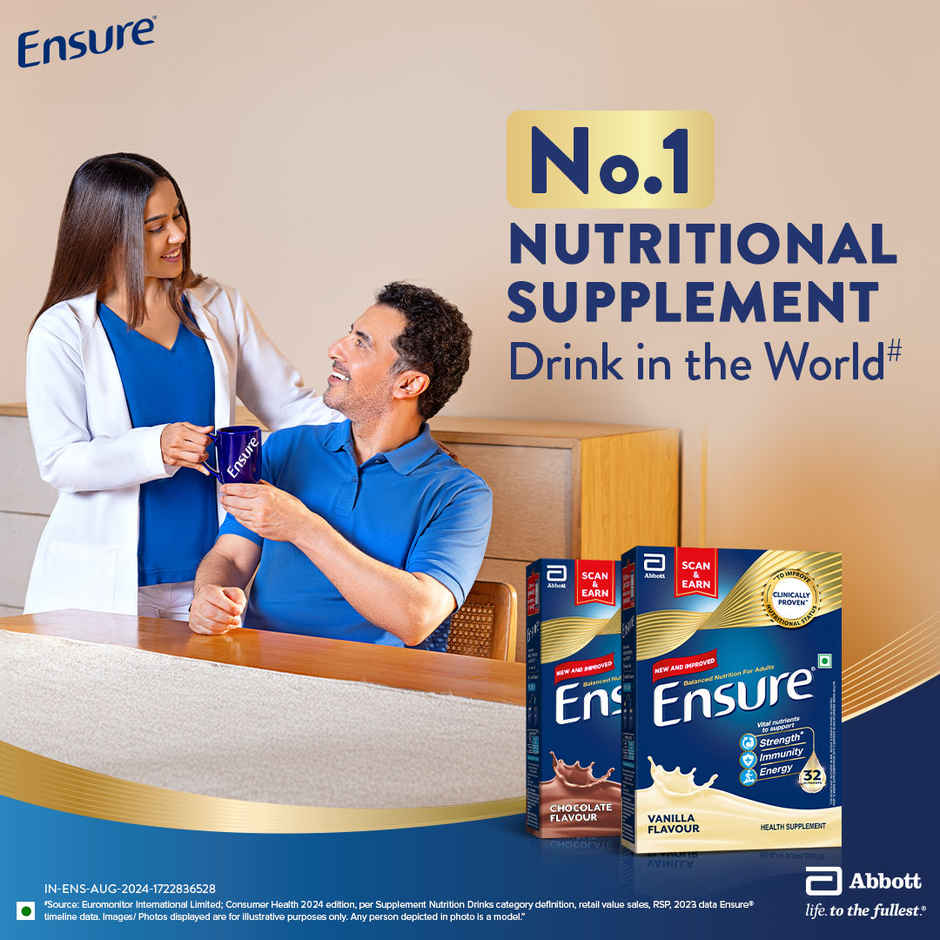 ENSURE Balanced Vanilla Drink Mix