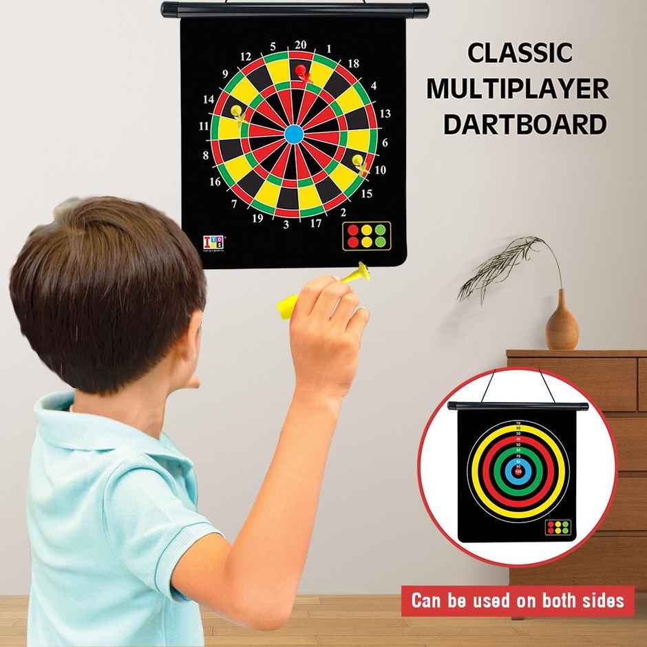 Magnetic Dart Game- Roll Up